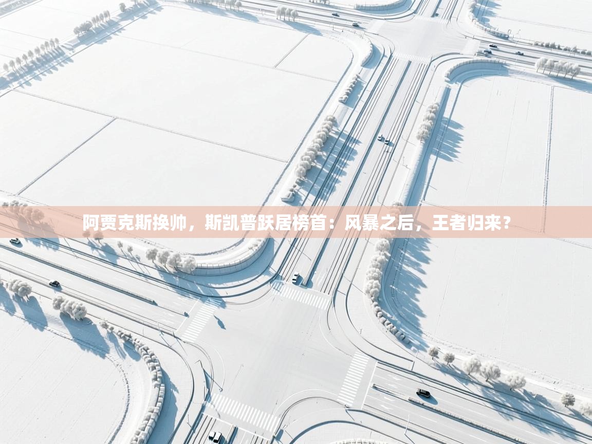 阿贾克斯换帅，斯凯普跃居榜首：风暴之后，王者归来？  第1张